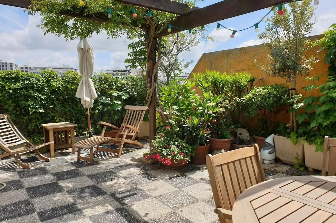 Apt Quiet And Bright With Large Terrace Paris Lejlighed
